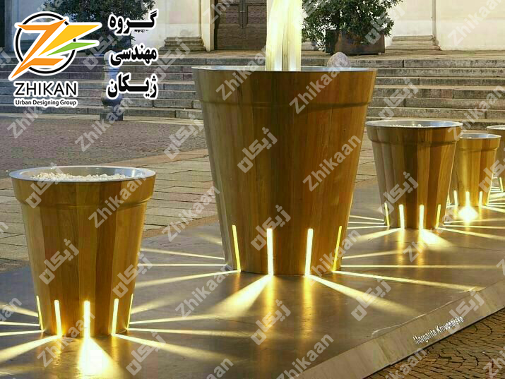 گلدان نوری