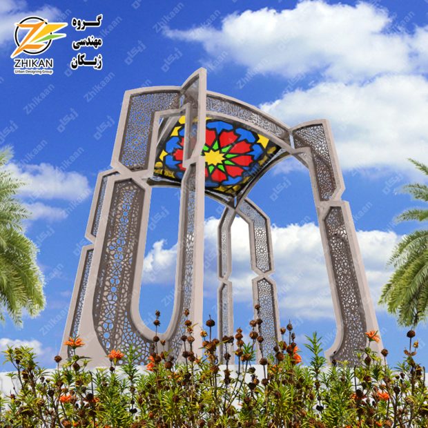 آغاز عملیات نصب المان یادمان شهدای گمنام جزیره لاوان