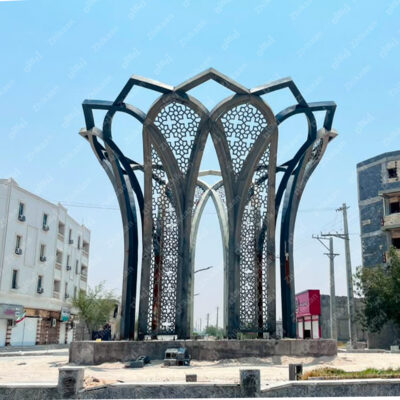 المان شهری فلزی اسلیمی گلنار پارسی